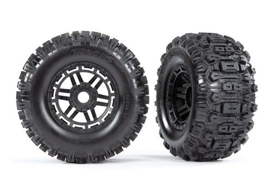 Traxxas Sledgehammer Tires & Wheels TRA8973