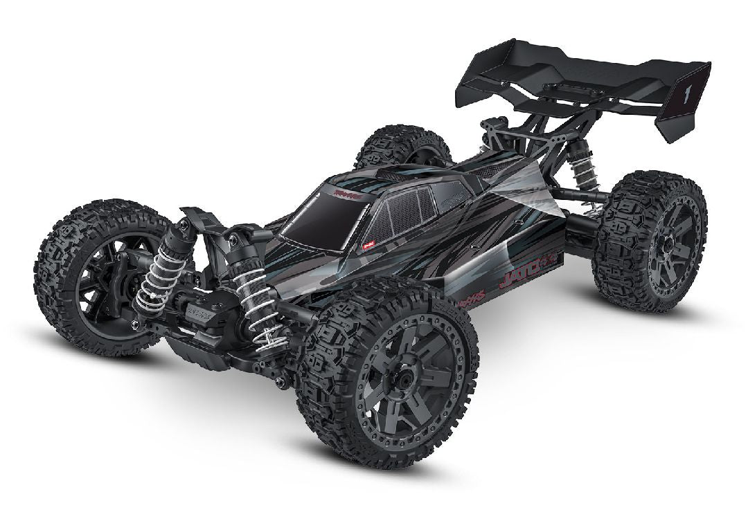 Traxxas Jato 4x4 Brushless BL-2S with clipless body - Black TRA90154-4BLACK