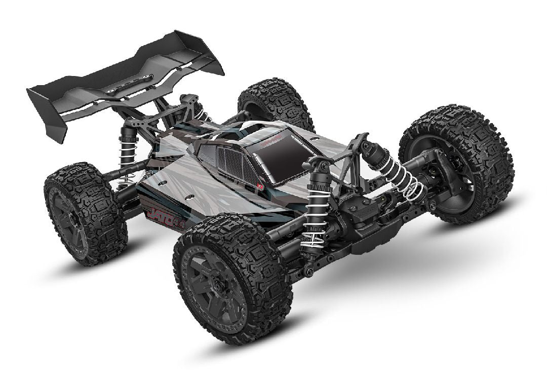 Traxxas Jato 4x4 Brushless BL-2S with clipless body - Black TRA90154-4BLACK