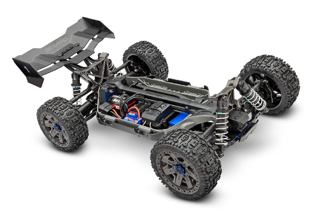 Traxxas Jato 4x4 Brushless BL-2S with clipless body - Black TRA90154-4BLACK