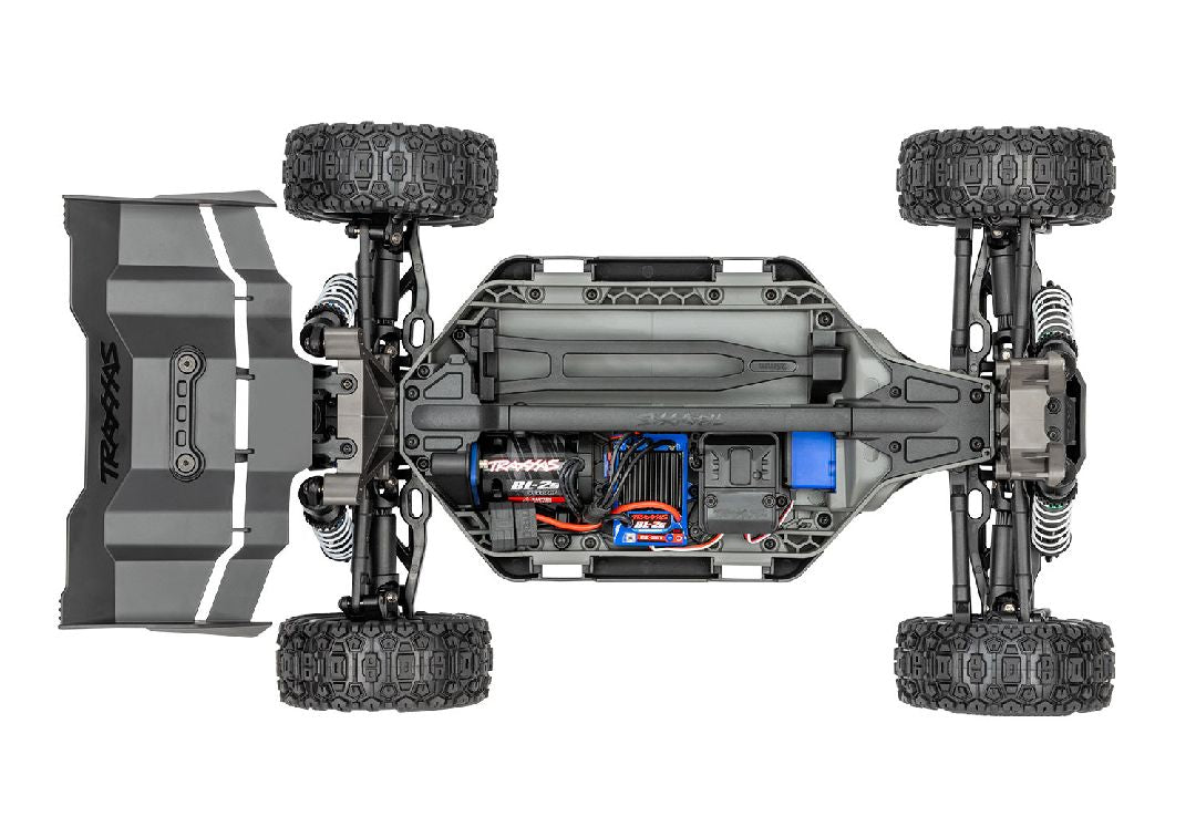 Traxxas Jato 4x4 Brushless BL-2S with clipless body - Black TRA90154-4BLACK