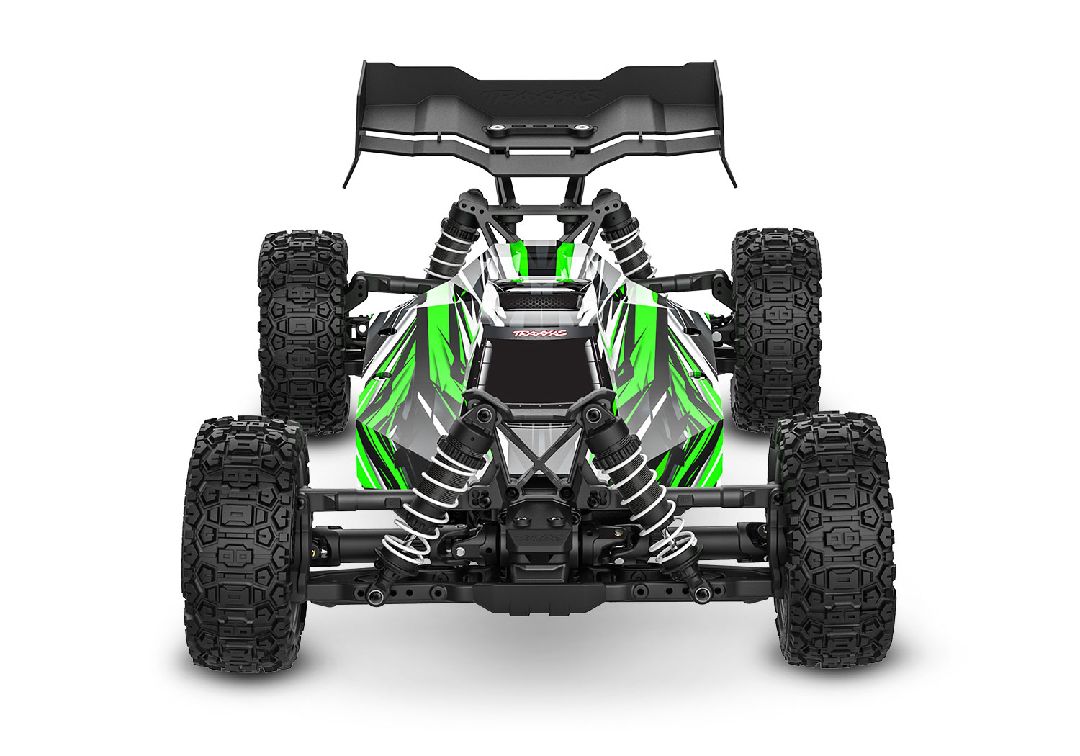 Traxxas Jato 4x4 Brushless BL-2S with clipless body - Green TRA90154-4GREEN