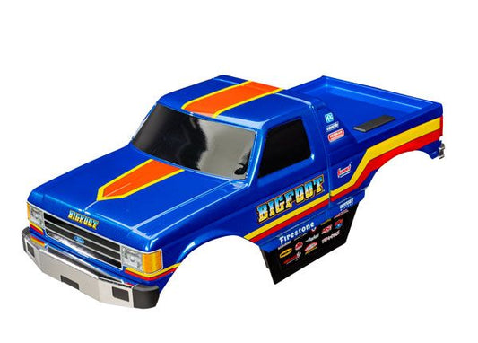 Traxxas Body, Bigfoot No. 8, blue(for clipless mounting) TRA9020-BLUE