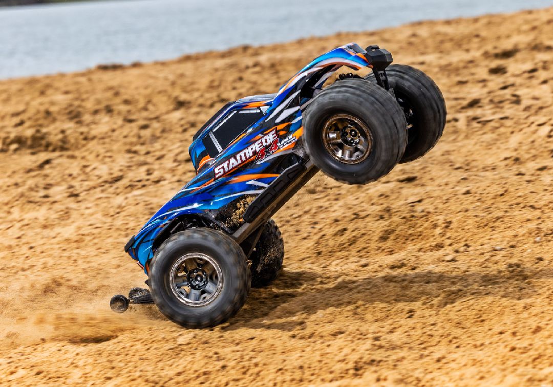 Traxxas Stampede VXL Brushless 1/10 4X4 Monster Truck - Orange TRA90376-4ORANGE