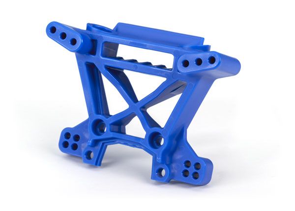Traxxas Shock tower, front, extreme heavy duty, blue TRA9038X