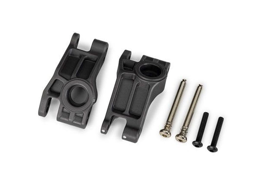 Traxxas Carriers, stub axle, rear, gray TRA9150-GRAY
