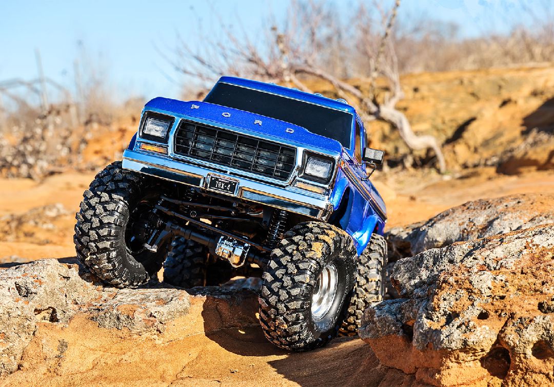 Traxxas TRX-4 Ford F-150 Ranger XLT High Trail Edition - Blue