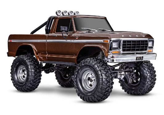 TRA92046-4BROWN Traxxas TRX-4 Ford F-150 Ranger XLT High Trail Edition - (Brown)