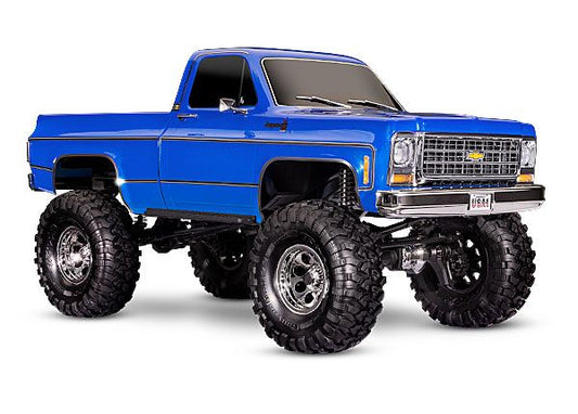 TRA92056-4BLUE Traxxas TRX-4 Chevrolet K10 Cheyenne High Trail Edition - Blue