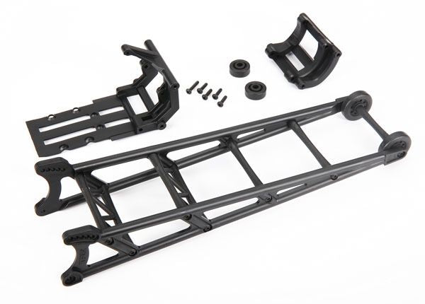 Traxxas Wheelie bar, black (assembled)/ wheelie bar mount TRA9460