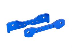 Traxxas Tie bars, rear, 6061-T6 aluminum (blue-anodized) (fits Sledge) TRA9528