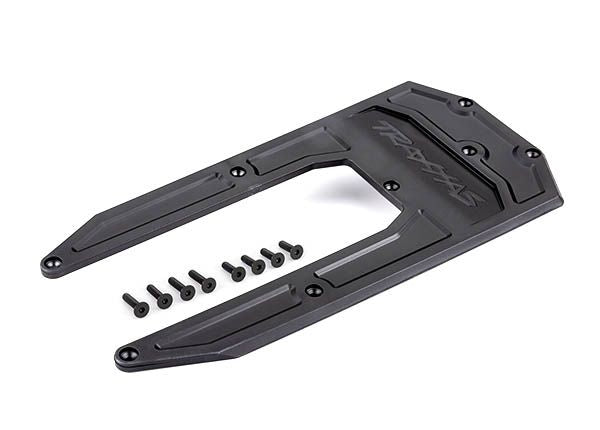 Traxxas Skidplate, Chassis, Black (Fits Sledge) TRA9623