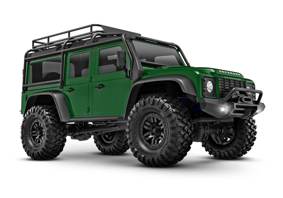 Traxxas TRX-4M Land Rover Defender 1/18 RTR 4X4 Trail Truck, Green TRA97054-1GREEN