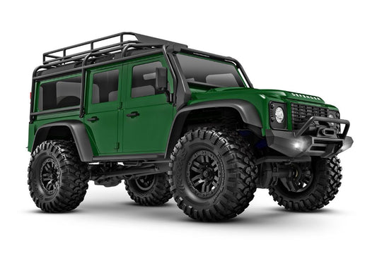 TRA97054-1GREEN Traxxas TRX-4M Land Rover Defender 1/18 RTR 4X4 Trail Truck, Green