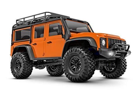 Traxxas TRX-4M Land Rover Defender 1/18 RTR 4X4 Trail Truck, Orange TRA97054-1ORANGE
