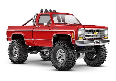 Traxxas 1/18 TRX-4M Chevrolet K10 High Trail Truck - Red TRA97064-1RED