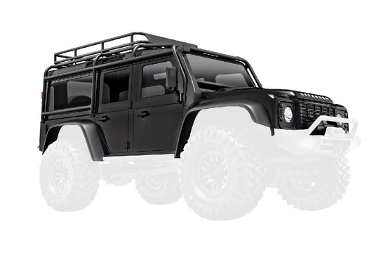 Traxxas Body, Land Rover® Defender®, complete - black TRA9712-BLACK