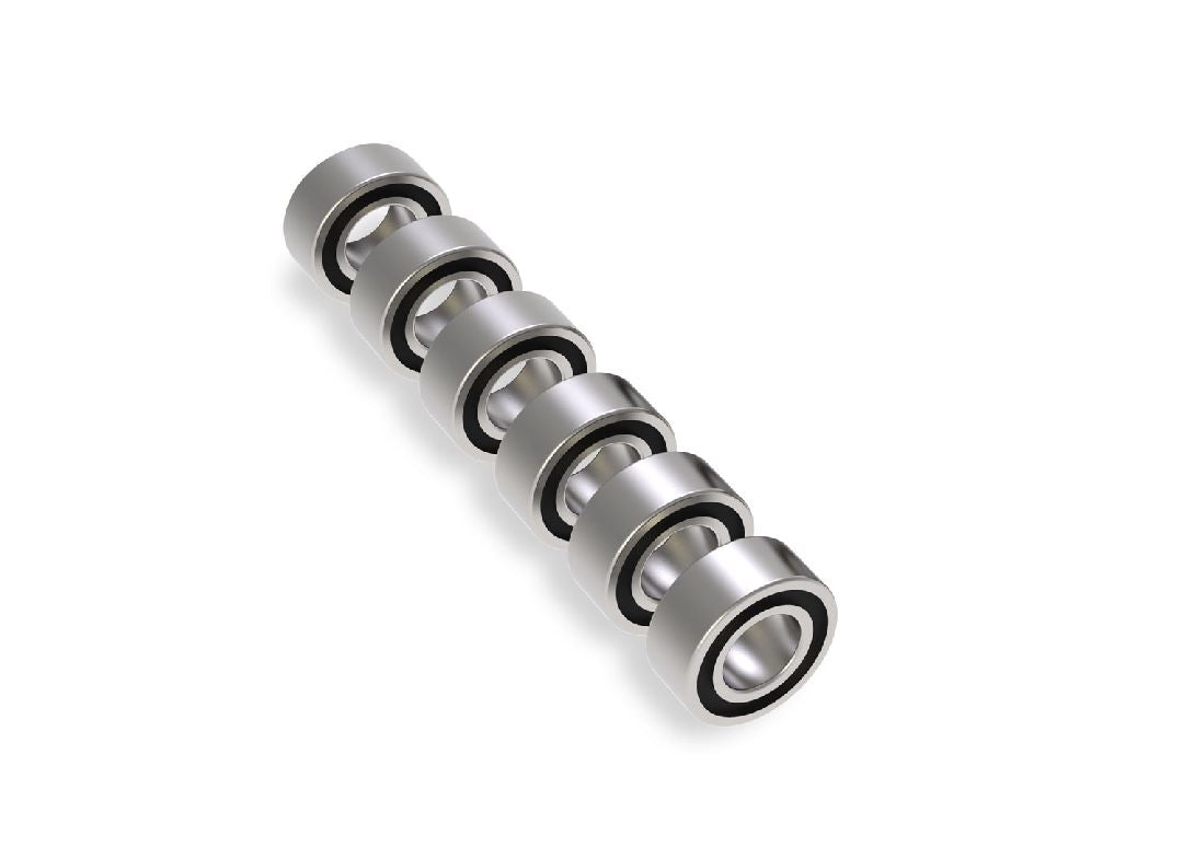 Traxxas TRX-4M Transmission Bearing Set, Black Rubber Sealed (6) TRA9745R