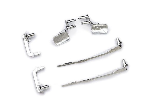 Traxxas Door Handles (Left & Right) / Mirrors, Side (Left & Right)/ Windshield Wipers (Fits #9811 Body) TRA9817