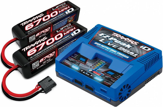 Traxxas EZ-Peak Live Dual 200W Multi-Chemistry Battery Charger Combo TRA2997
