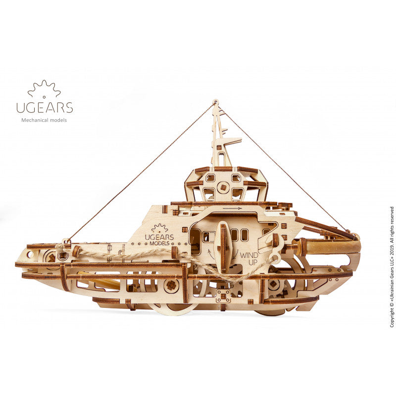 UGears Tugboat - 169 Pieces (Easy) 70078