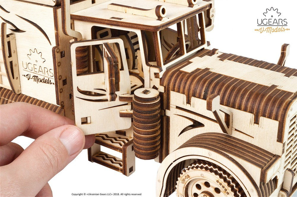 UGears Heavy Boy Truck VM-03 - 541 Pieces (Advanced) UGR70056