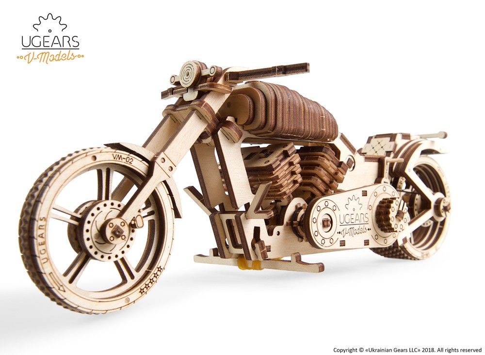 UGears Bike - 189 Pieces (Medium) VM-02