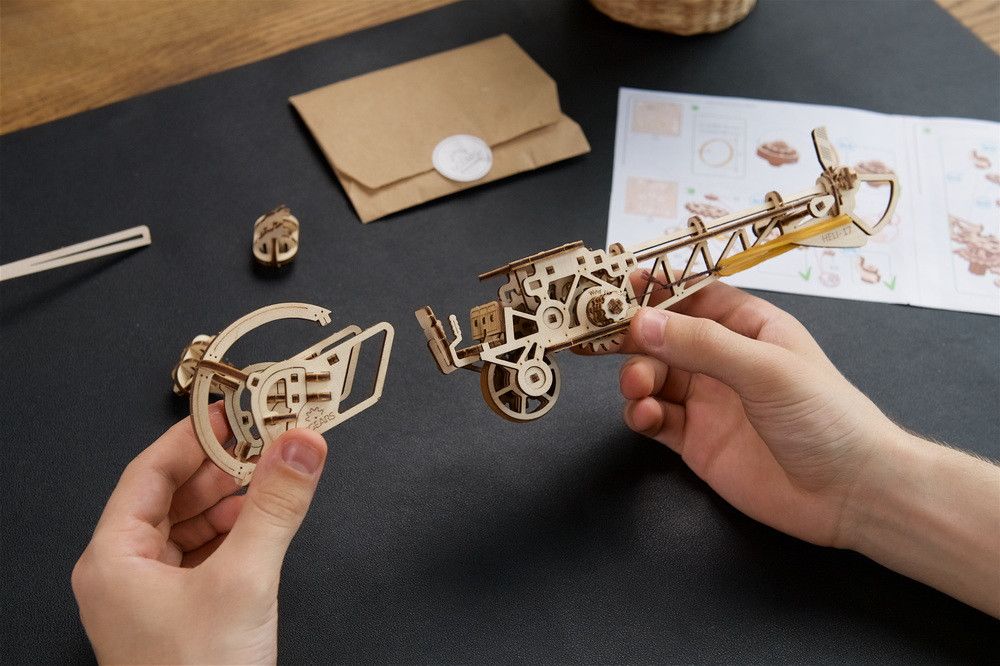 UGears Mini Helicopter - 167 Pieces (Easy) 70225