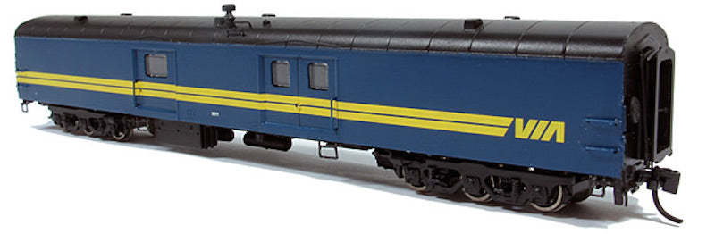 N Rolling Rapido N Scale 73 ft Smooth Side VIA Rail Canada Express-Baggage Cars Rd #9601