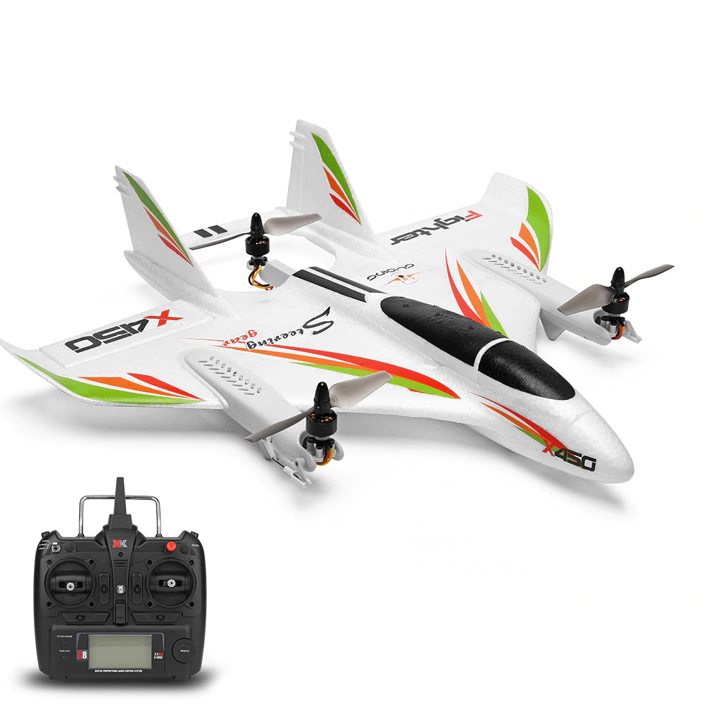 XK X450 VTOL 2.4G 6CH EPO 450mm Wingspan 3D/6G