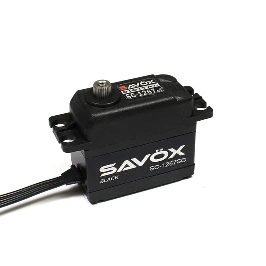 BLACK EDITION HIGH TORQUE DIGITAL SERVO .09/277 @ 7.4V SAVSC1267SGBE